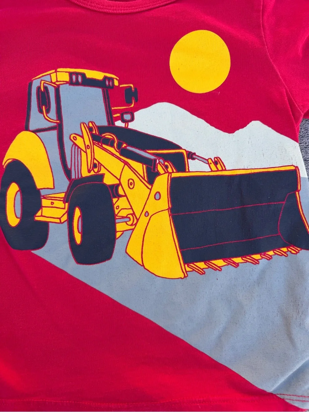 Kids T-Shirts  T-Rex and Bulldozer